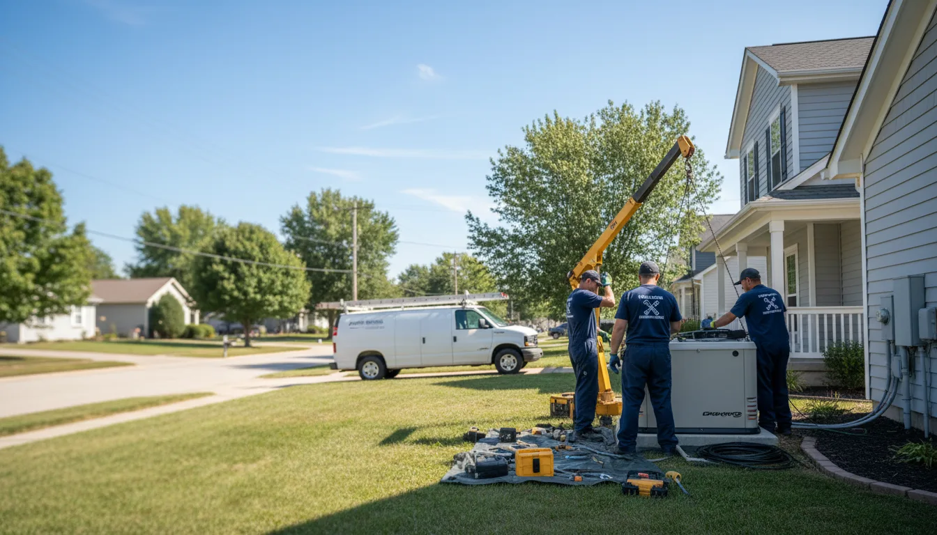 Generator Installation in Shelburn, IN near me